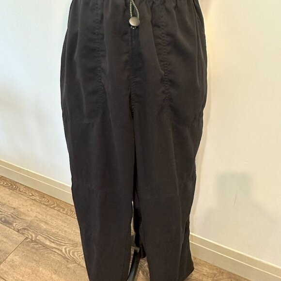 Vintage  80S Adidas Mens Size M Black Lined Track Windbreaker Pants - Picture 6 of 6